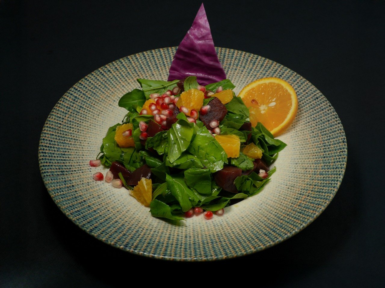 سلطة جرجير مع الشوندر